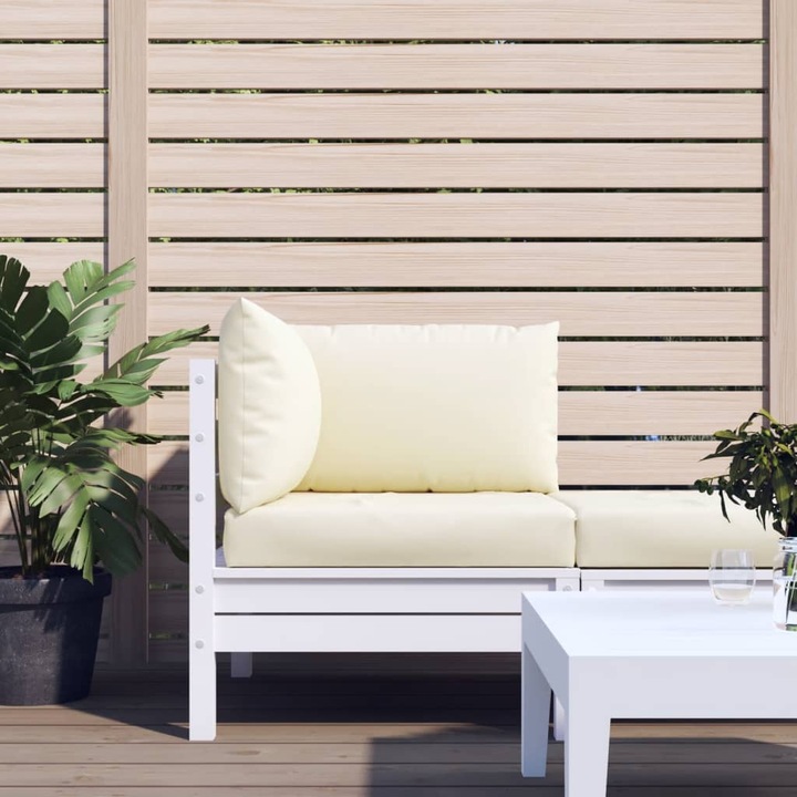 Actual product image VidaXL 10-piece garden lounge set with cushions (60 x 60 x 8 cm)