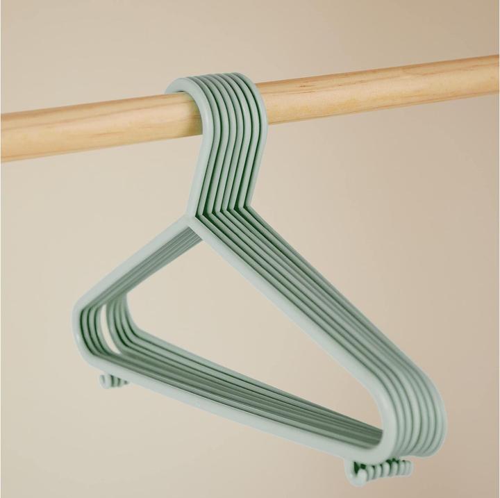 Actual product image Bieco Kleiderbügel 8er Set, mint (8 x)