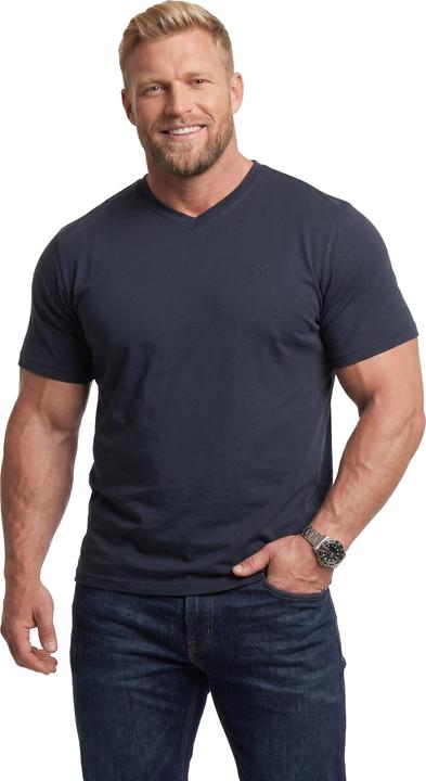 Actual product image Men+ T-Shirt, Basic, Halbarm, V-Ausschnitt (7XL)
