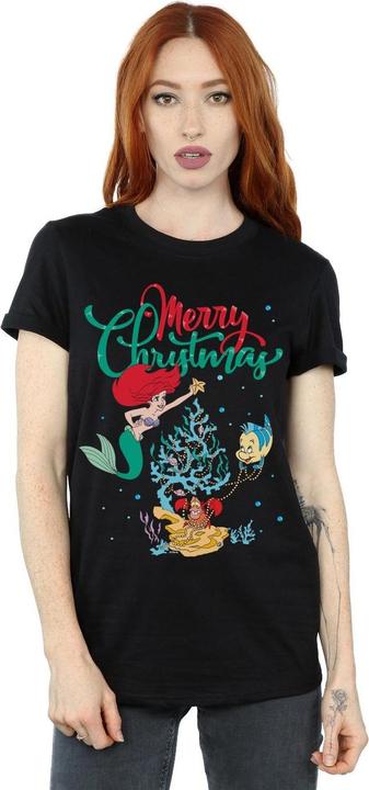 Produktbild Disney Princess Ariel Merry Christmas TShirt (5XL)