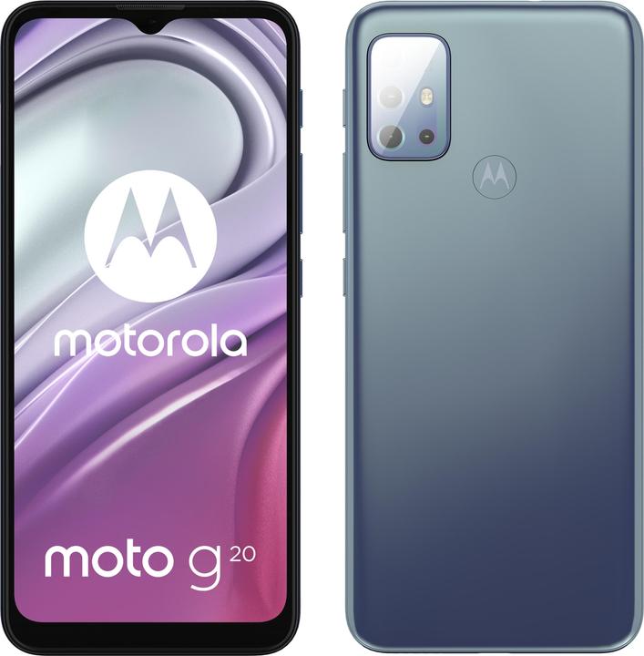 Produktbild Motorola Moto G20 (64 GB, Breeze Blue, 6.50", Dual SIM, 4G)