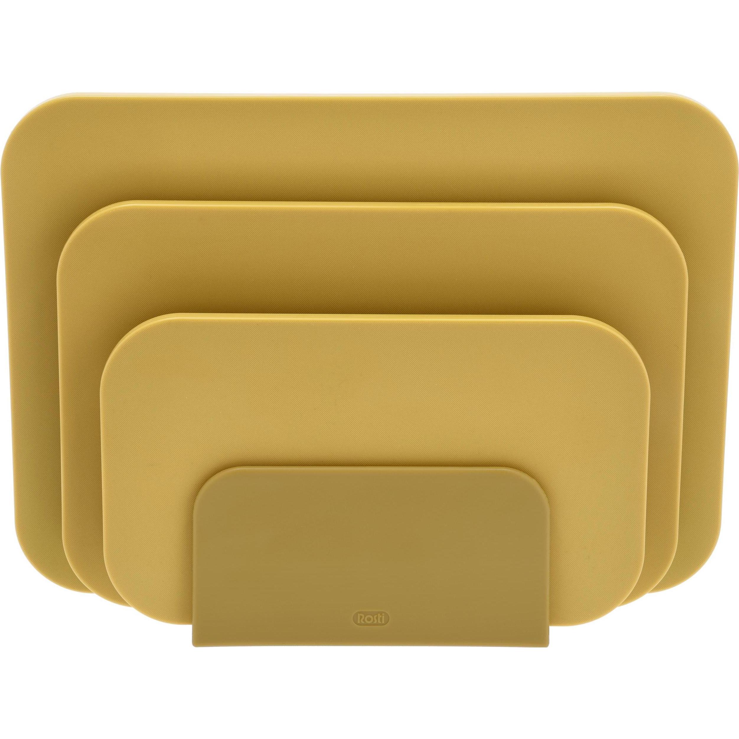 Rosti Set di taglieri da 3 pezzi Choptima, curry, Tagliere, Giallo