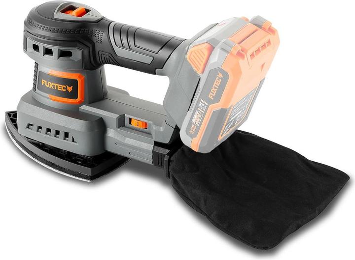 Image du produit Fuxtec Ponceuse vibrante sans fil 20V FX-E1MS20 sans batterie, sans chargeur (Ponceuse vibrante)