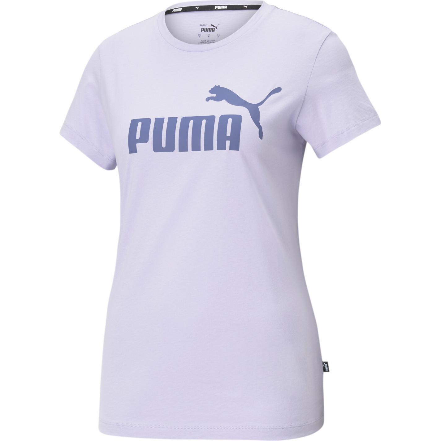 Puma, Damen, Sportshirt, ESS Logo Tee (s) (XS), Orange, XS