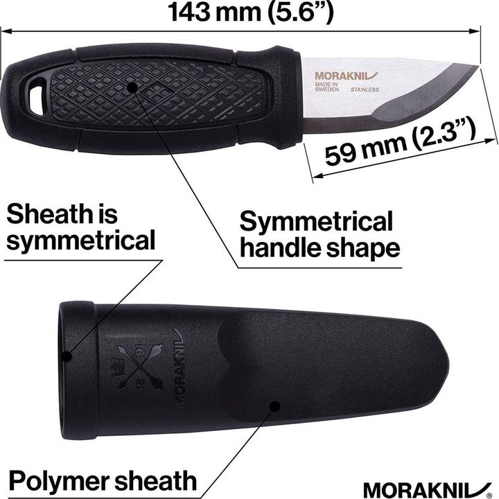Immagine prodotto Morakniv ELDRIS (S) Outdoormesser, Feuerstarter (5.90 cm)
