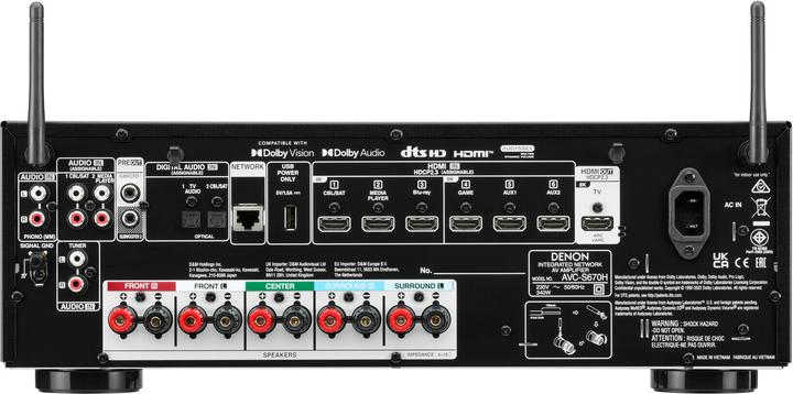 Image du produit Denon AVC-S670H (5.2 canaux)