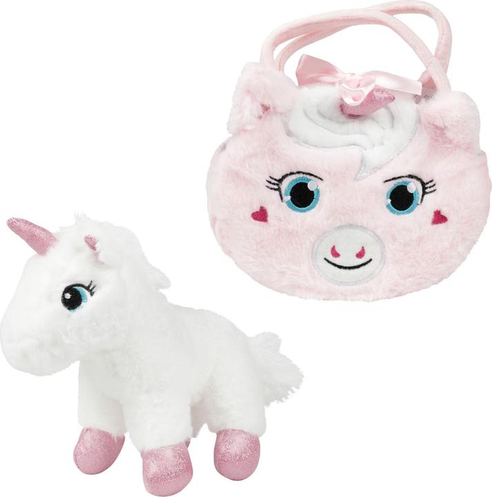 Toi-Toys Dream Horse plush unicorn in a pouch (12 cm)