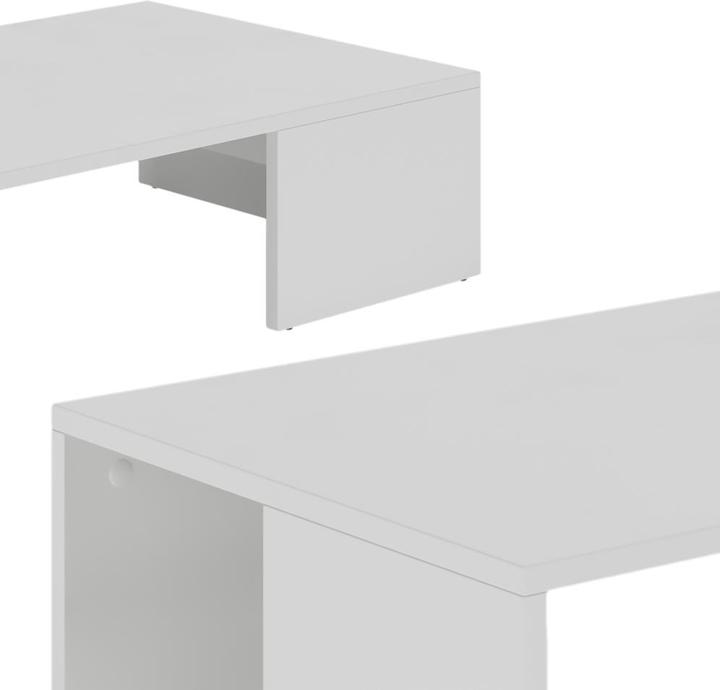 Produktbild Vicco Couchtisch Hardi, Weiss, 90 x 21.4 cm