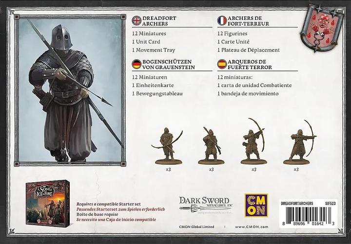 Productafbeelding Cmon A Song of Ice & Fire - Dreadfort boogschutters (NL Uitbreiding)