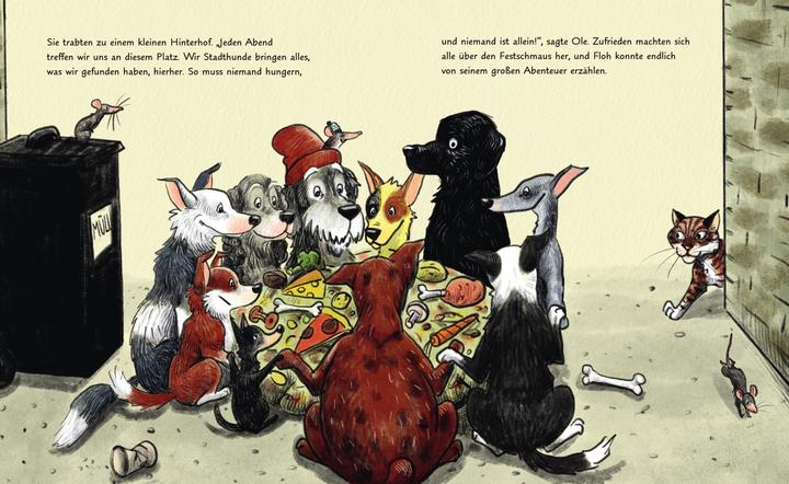 Produktbild Floh geht in die Stadt (Deutsch, Leonard Erlbruch, Sophie Hofmann, 2024)