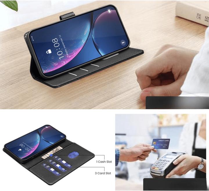 Produktbild Binfen Color Xiaomi 15 Pro - BINFEN Leder Etui Hülle mit RFID Blocker (Xiaomi 15 Pro)