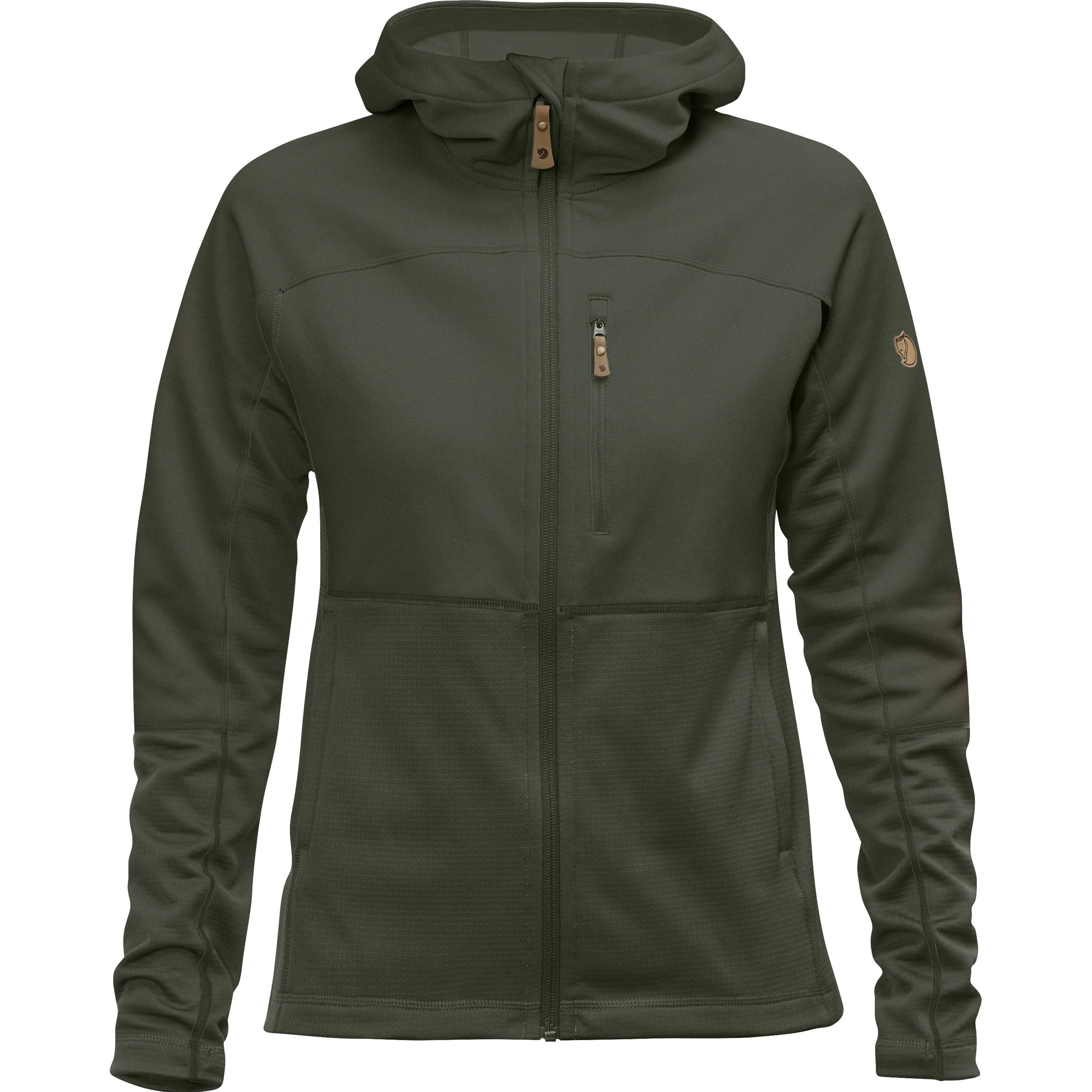 Fjällräven, Damen, Jacke, Abisko Trail Fleece W (M), Grün, M