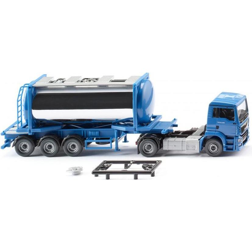 Thumbnail - Wiking H0 MAN TGS Tankcontainersattelzug Swap