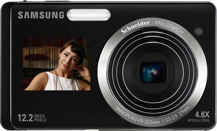 Actual product image Samsung ST550, 12MP, 4.6x WW zoom, dual display, black (1/2,3'')