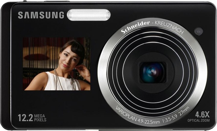 Image du produit Samsung ST550, 12MP, zoom WW 4.6x, double écran, noir (1/2,3'')
