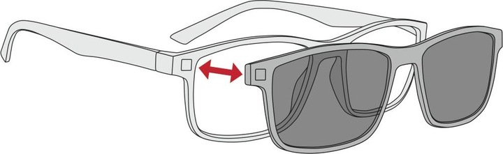 Actual product image Hama Frameless, Metal, Gun, +3.0 dpt (+3)