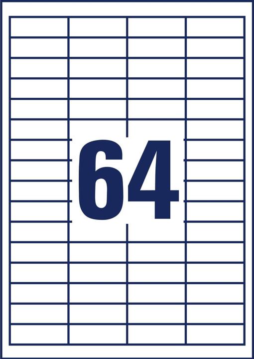 Actual product image Avery Universal labels