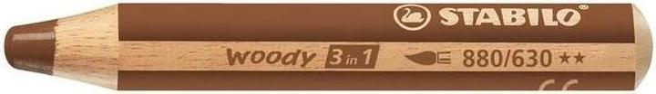 Produktbild STABILO woody 3 in 1 Buntstift (Braun, 1 x)