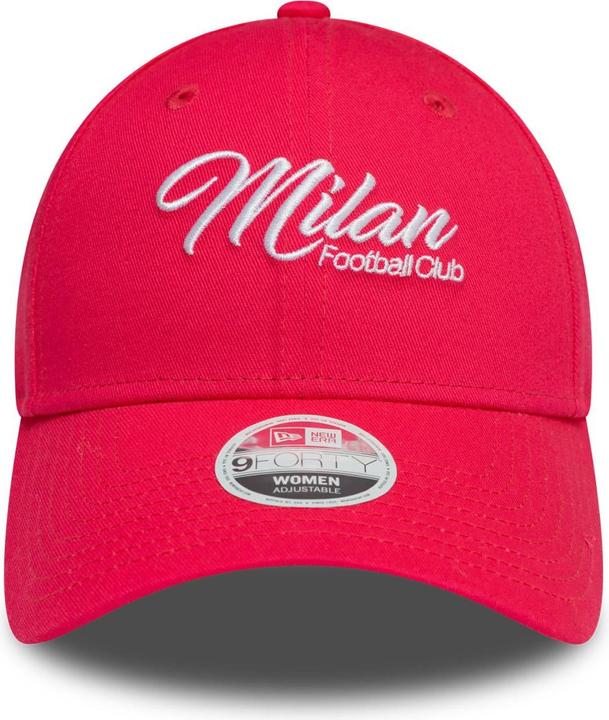 Produktbild New Era 9Forty Damen Cap - AC Mailand Script bright pink
