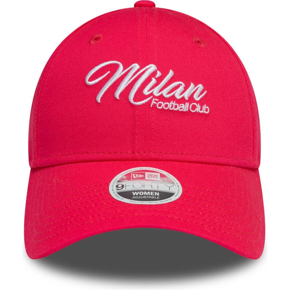 Thumbnail - New Era, Damen, Cap, 9Forty Damen Cap - AC Mailand Script bright pink, Pink
