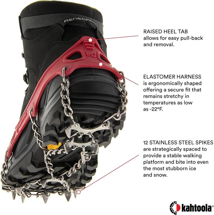 Produktbild Kahtoola Microspikes red Crampons (49 - 50)