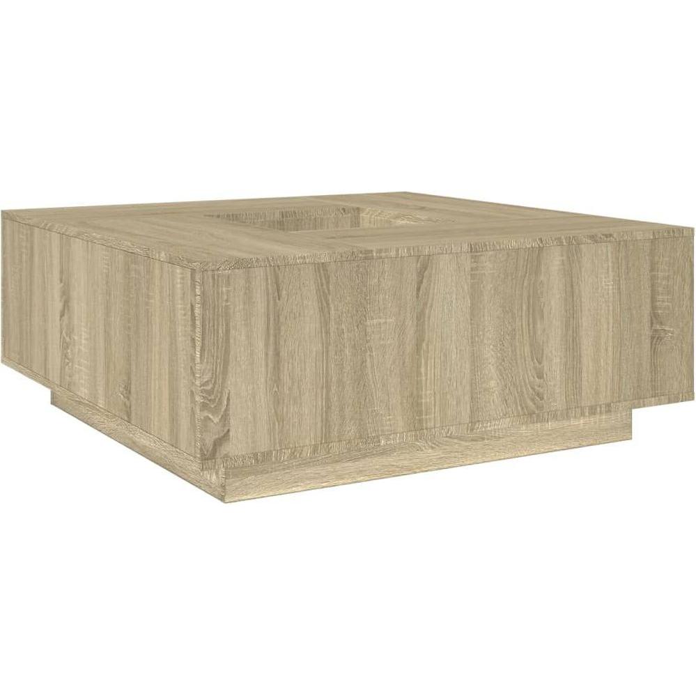 VidaXL, Couchtisch + Beistelltisch, Leif (100 x 100 x 40 cm)
