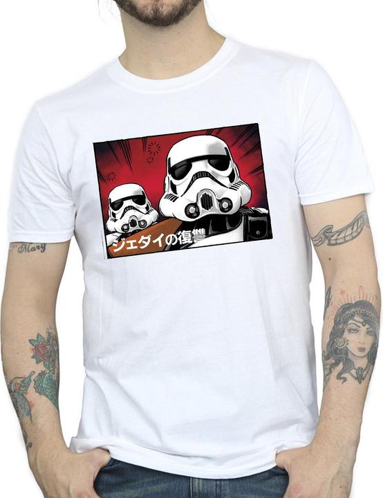 Immagine prodotto Star Wars Stormtrooper Japanese Maglietta Uomo (4XL)
