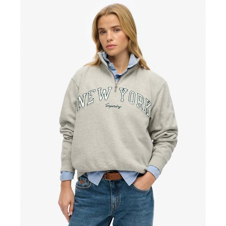 Image du produit Superdry Sweat à col zippé et motif appliqué Athletic Essentials (L)