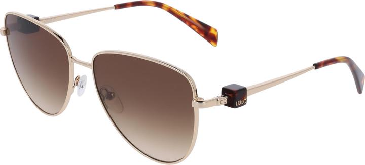 Liu Jo LJ161S Sonnenbrille in Gelbgold