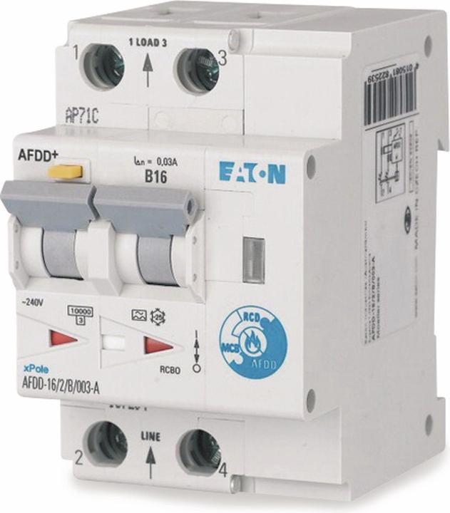 Actual product image Eaton Fire protection switch 2 pole 30