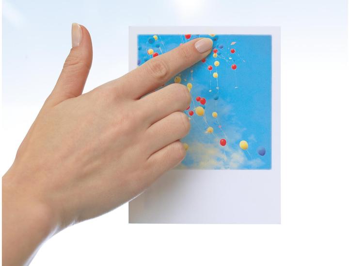 Actual product image tesa TACK double-sided adhesive pads, transparent adhesive strips