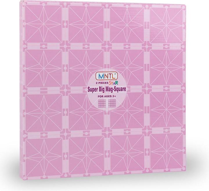 Image du produit Mntl Magnetic Tiles 2 pièces Base Plate Rainbow Pack