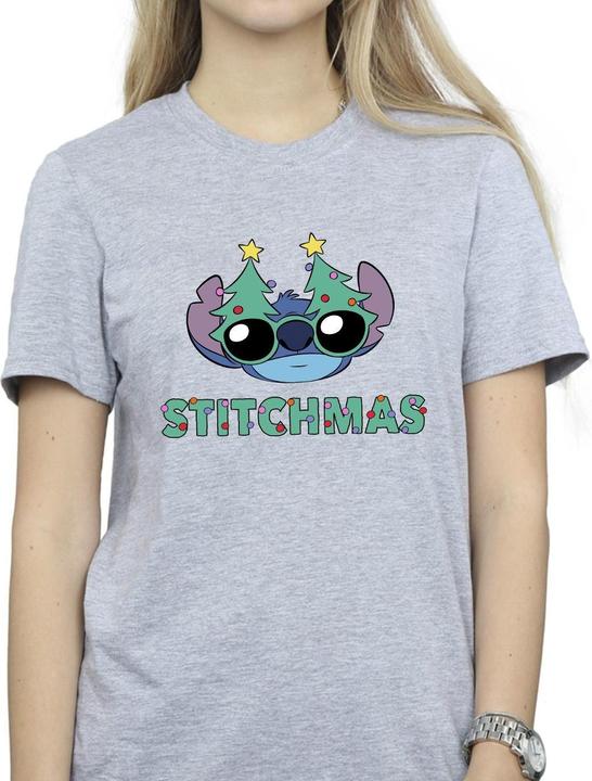 Produktbild Disney Lilo & Stitch Stitchmas Glasses TShirt (3XL)