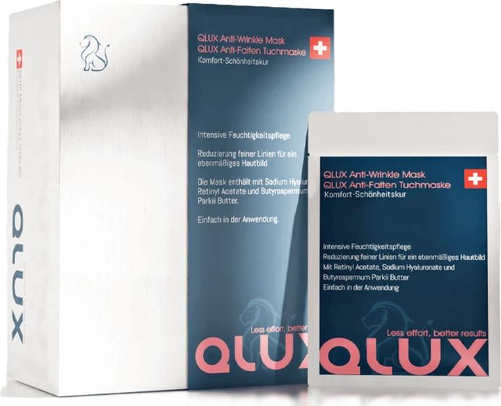Actual product image Qlux Ideas QLUX Mask Anti-Wrinkle Beutel 8 Stk