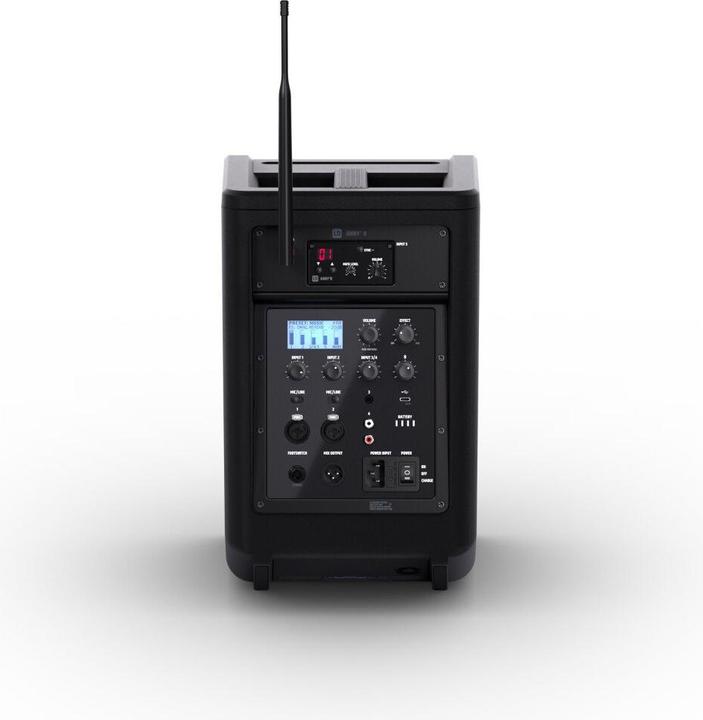 Image du produit LD Systems ANNY® 8 BPH B5 - Enceinte portable Bluetooth® PA avec batterie, mixeur et 1x micro-casque (incl. (Actif, 1x 80 W)