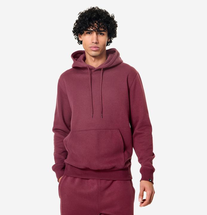 Image du produit Domyos Sweat à capuche chaud en molleton homme, violet (M)