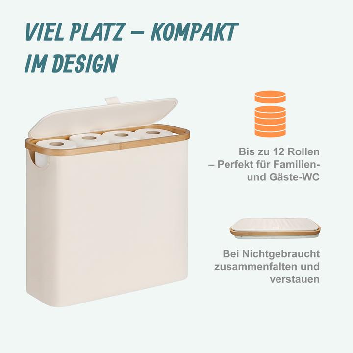Produktbild Relaxdays Toilettenpapier-Aufbewahrung