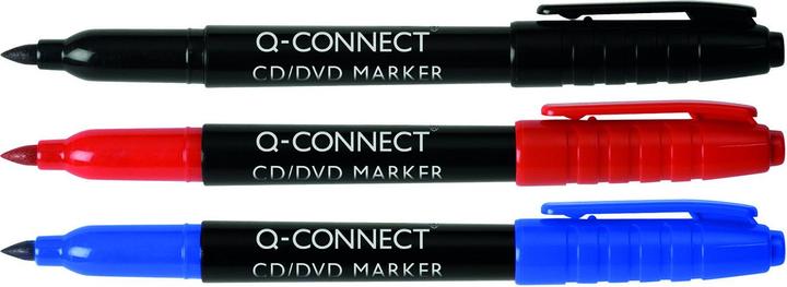 Produktbild Q-Connect Fine Marker (Schwarz, 1 mm, 1 x)