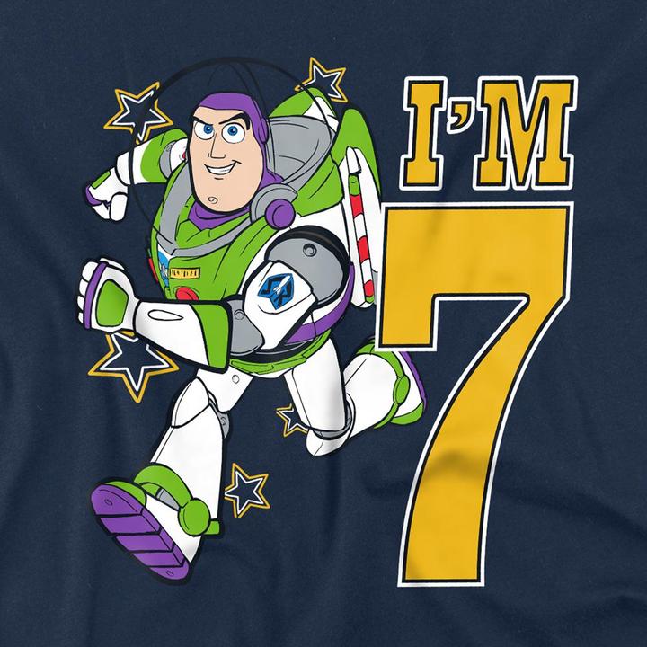 Produktbild Toy Story I'm 7 Sweatshirt Geburtstag (128)