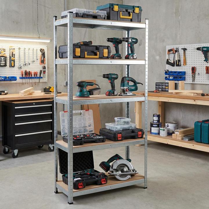 Actual product image Heavy duty shelf 75 kg per shelf