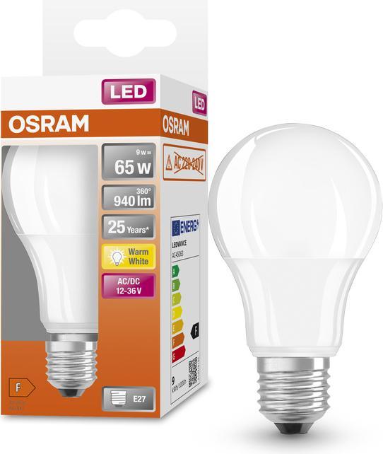 Produktbild Osram LED-Lampe (E27, 9 W, 940 lm, 6 x, F)