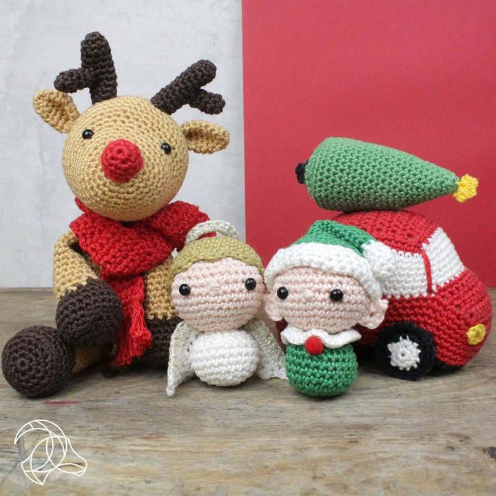 Actual product image Hardicraft Reindeer Rudolf - Crochet Set