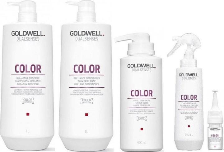 Actual product image Goldwell DS color brilliance care pakket XL