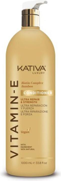 Actual product image Kativa Vitamina e Biotina y Bamboo Conditioner 1000ml (1000 ml)