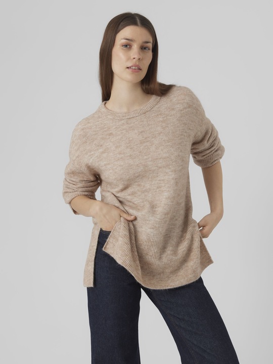 Immagine prodotto Vero Moda VMPALMA LS OVERSIZE O-NECK PULLOVER LCS Maglione lavorato a maglia (S)