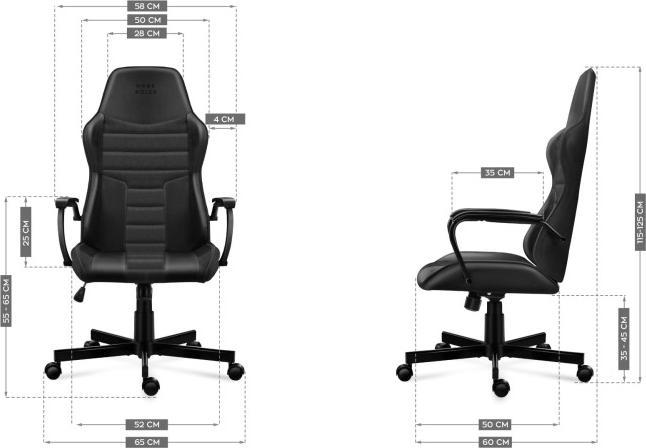 Image du produit Mark Adler Chaise de bureau BOSS 4.2 BLACK