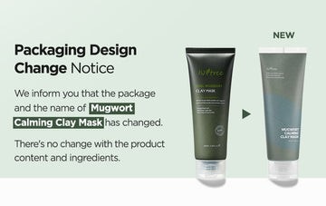 Actual product image Isntree Real Mugwort Clay Mask Cleansing Face Mask 100ml (100 ml)