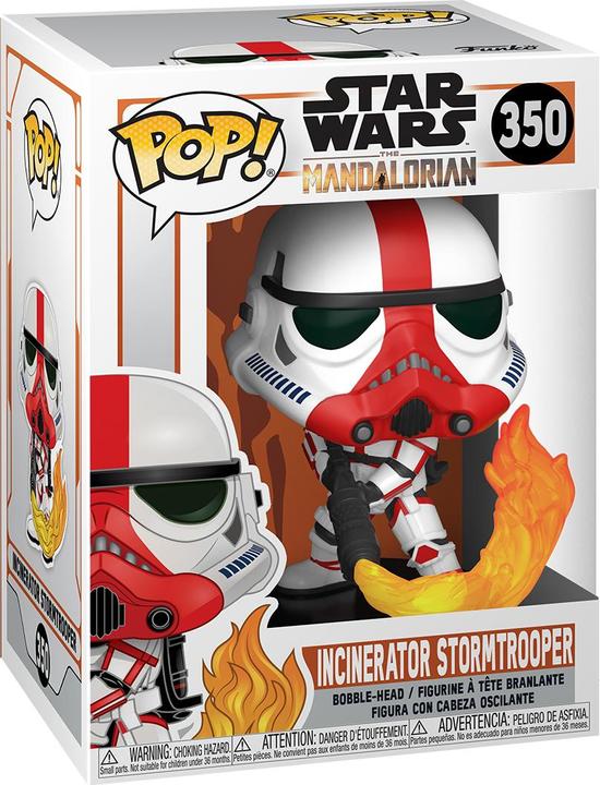 Actual product image Funko POP! - Star Wars - The Mandalorian: Incinerator Stormtrooper