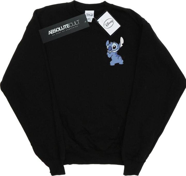 Disney Lilo And Stitch Stitch Backside Breast Print Sweatshirt (XL)