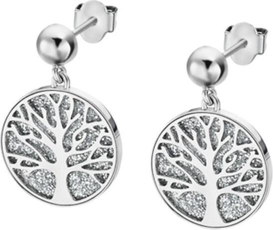 Image du produit Lotus Style - Boucles d'oreilles en acier élégant arbre de la vie arc-en-ciel LS2225-4 / 1 (MAT BIJOU)